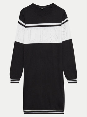 Guess Guess Φόρεμα υφασμάτινο J4YK04 Z3GW0 Μαύρο Regular Fit