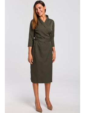 Stylove Stylove Abito da cocktail S175 Cachi Regular Fit