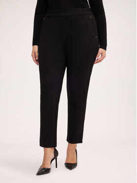 Fiorella Rubino Fiorella Rubino Spodnie materiałowe P087L002517N033 Czarny Regular Fit