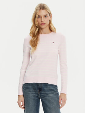 Tommy Hilfiger Tommy Hilfiger Sweter WW0WW44984 Różowy Regular Fit