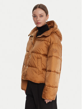 PINKO PINKO Ziemas jaka Imparso Imbottito 105656 A2TF Bēšs Regular Fit