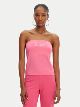 Juicy Couture Juicy Couture Топ Babey JCWCT23310 Рожевий Slim Fit