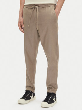 Mustang Mustang Pantaloni din material Milano 1016330 Gri Tapered Fit