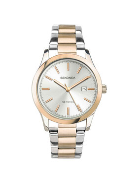 Sekonda Sekonda Zegarek 40474 Różowe złoto