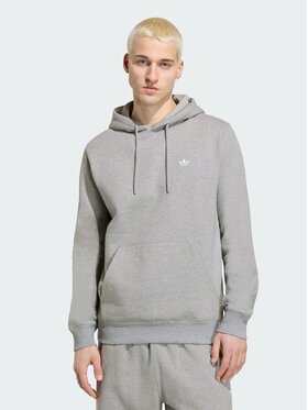 adidas adidas Mikina Trefoil Essentials KS9807 Sivá Regular Fit