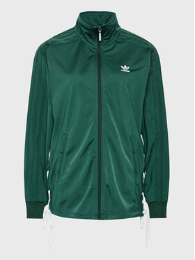 adidas adidas Bluză Always Original Laced HK5073 Verde Relaxed Fit
