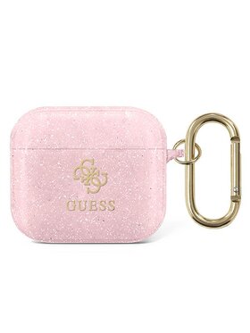 Guess Guess Etui na słuchawki AirPods 3 Różowy