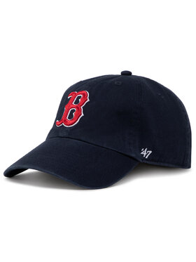 47 Brand 47 Brand Шапка с козирка Mlb Boston Red Sox B-RGW02GWS-HM Тъмносин
