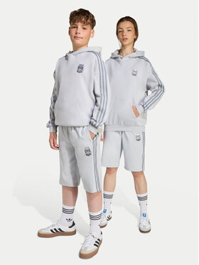 adidas adidas Sportske kratke hlače Minecraft JW7733 Siva Loose Fit