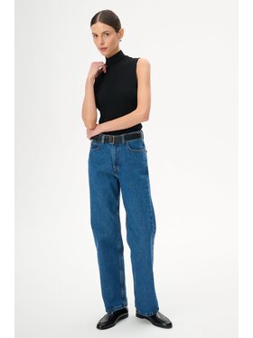 LEBRAND LEBRAND Jeansy Moss Niebieski