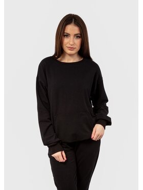 DKaren Sport DKaren Sport Bluza D-K-B2 Czarny Classic Fit