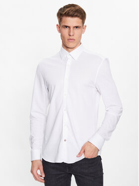 Boss Boss Košile C-Hal-Kent 50490414 Bílá Casual Fit