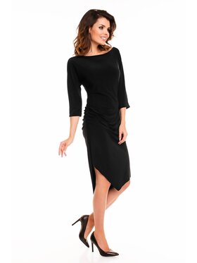 Awama Awama Abito da sera A131 Nero Basic Fit