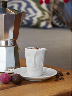 58 products 58 products Filiżanka ze spodkiem do espresso - Tasty Biały