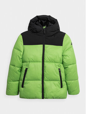 4F 4F Зимова куртка 4FJAW23TDJAM274 Зелений Regular Fit