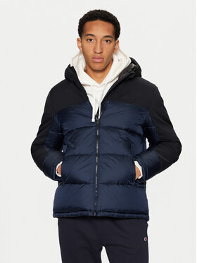 Champion Champion Пухено яке 220345 Тъмносин Regular Fit