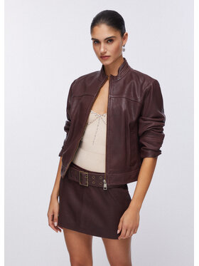 Liu Jo Liu Jo Giacca di pelle PA6001P0412X0744 Marrone Regular Fit