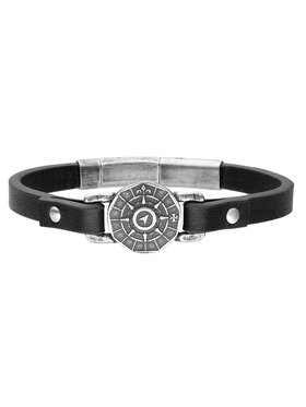 Manoki Manoki Bransoletka BA1178B Czarny