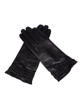 ALLORA BE UNIQUE ALLORA BE UNIQUE Rękawiczki Damskie 100% leather Czarny