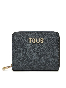 TOUS TOUS Малък дамски портфейл Kaos Mini Lines 2002184148 Сив