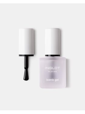 INGLOT INGLOT Iconic Gel Playinn Nabłyszczający Lakier do paznokci Bezbarwny