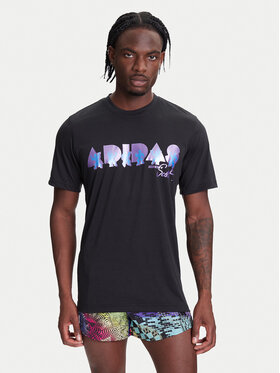 adidas adidas Tricou Jeremy Scott JL7620 Negru Regular Fit