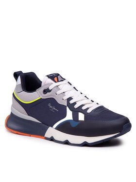 Pepe Jeans Pepe Jeans Sneakersy Britt Pro Man Tech PMS30832 Granatowy