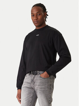 HUGO Hugo Felpa Daposo 50511029 Nero Relaxed Fit