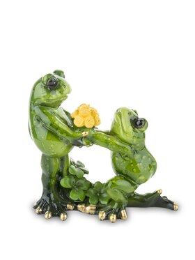 MIAhome MIAhome Figurka para żabek 11x11x4,5 cm PROPOSTA Zielony