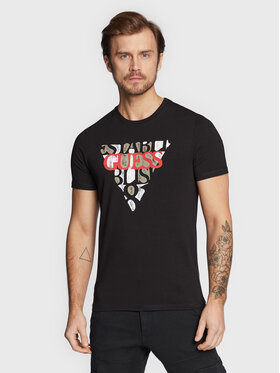 Guess Guess T-shirt M3RI12 J1314 Noir Slim Fit