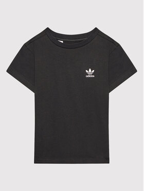 adidas adidas T-Shirt adicolor HC9582 Μαύρο Regular Fit