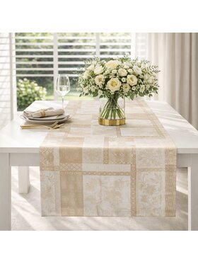 Roseberry Home Roseberry Home Bieżnik Beige Symphony Beżowy