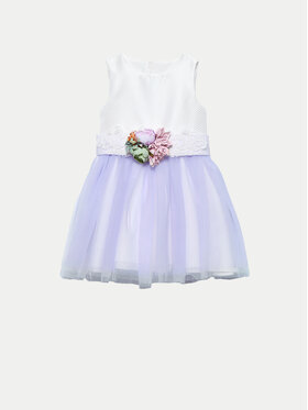 Abel & Lula Abel & Lula Sukienka elegancka 5052 Fioletowy Regular Fit
