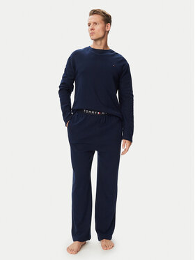 Tommy Hilfiger Tommy Hilfiger Pižama UM0UM03994 Mornarsko modra Regular Fit