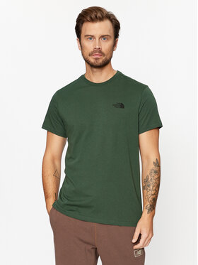 The North Face The North Face Majica M S/S Simple Dome Tee - EuNF0A2TX5I0P1 Zelena Regular Fit