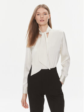 Calvin Klein Calvin Klein Bluse K20K206890 Écru Regular Fit