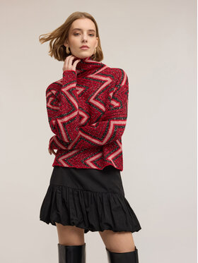 Motivi Motivi Maglione M066W003747N0S6 Rosso Regular Fit