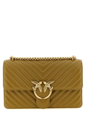 PINKO PINKO Torebka Bicolor Calf Leather Bos Taurus Shoulder Kolorowy