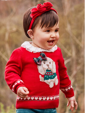 Mayoral Mayoral Sweter 2311 Czerwony Regular Fit