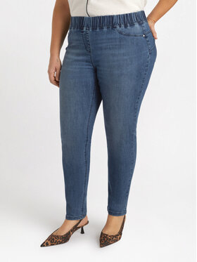 Fiorella Rubino Fiorella Rubino Jeansy P482T504754N024 Turkusowy Skin Fit