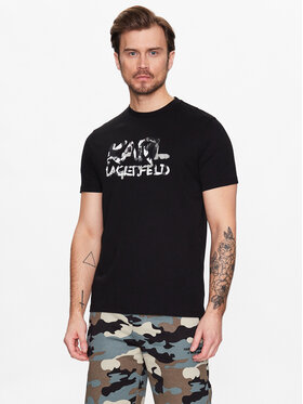 KARL LAGERFELD KARL LAGERFELD T-Shirt 755400 531224 Czarny Regular Fit