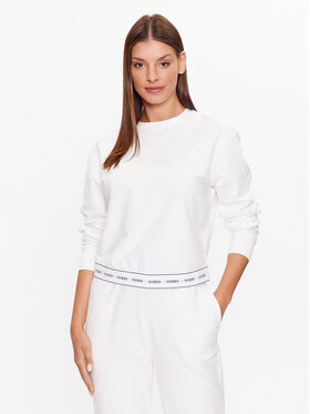 Guess Guess Sweatshirt O3YQ01 KBS91 Blanc Regular Fit