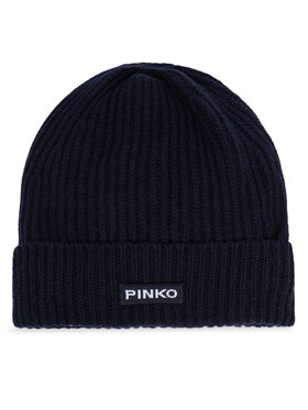PINKO Pinko Müts Lambkin Cuffia AI 24-25 BLK01 104489 A1CH Tumesinine
