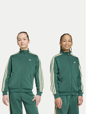 adidas adidas Світшот Firebird Loose Track HZ6645 Зелений Regular Fit