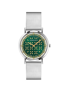Versace Versace Zegarek VE3M01123 Srebrny