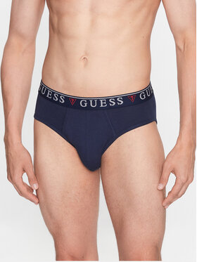 Guess Set Od 3 Para Muških Slip Gaća U97G00 K6YW1 Plava