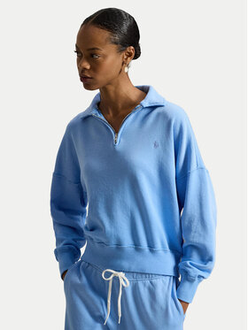 Polo Ralph Lauren Polo Ralph Lauren Mikina 211B18686005 Světle modrá Relaxed Fit