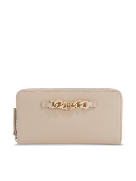 Tommy Hilfiger Tommy Hilfiger Portfel damski Th Luxe Large Za AW0AW15608 Beżowy