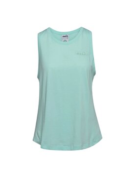 Diadora Diadora Tank top L. TANK CHROMIA Niebieski Basic Fit
