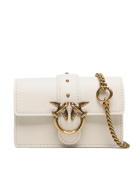 PINKO PINKO Дамска чанта Love One Micro C 100064 A0F1 Кремав